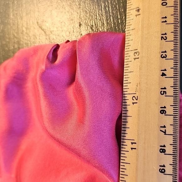 Nicholas Elegant Silk Pink Halter Dress. Maxi Sexy - Picture 9 of 11